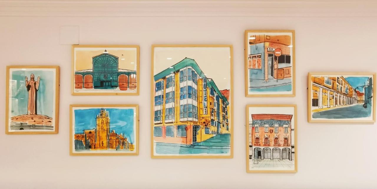 Hotel Don Rodrigo Palencia Eksteriør bilde